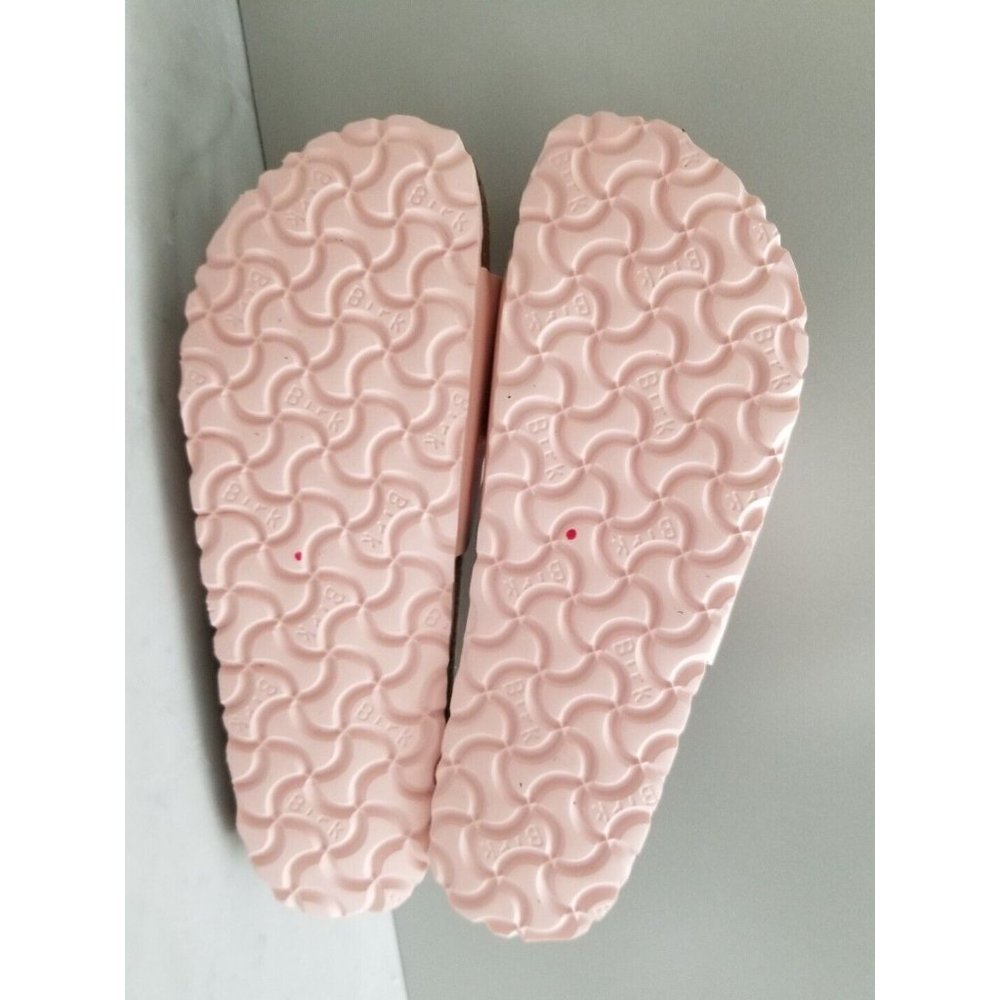 Birkenstock Madrid Big Buckle Sandals High Shine Light Rose Leather Size 37 - Picture 5 of 5